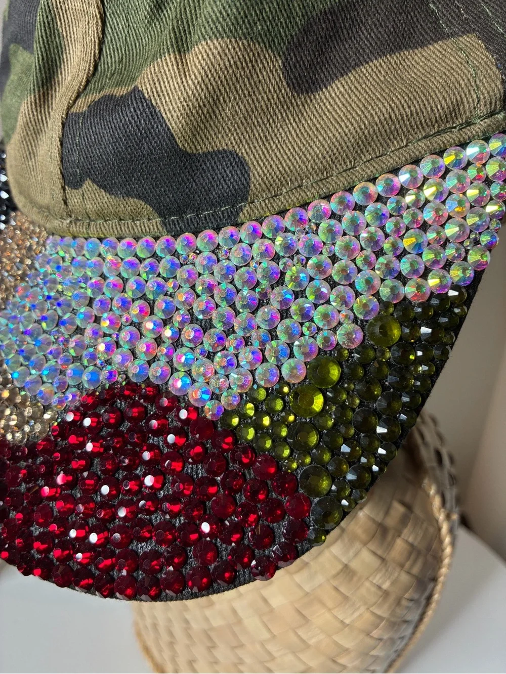 Custom Women Camo Cap